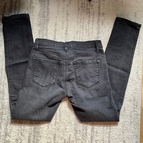 Ann Taylor LOFT 26/2 modern skinny faded black jeans - Picture 5 of 5